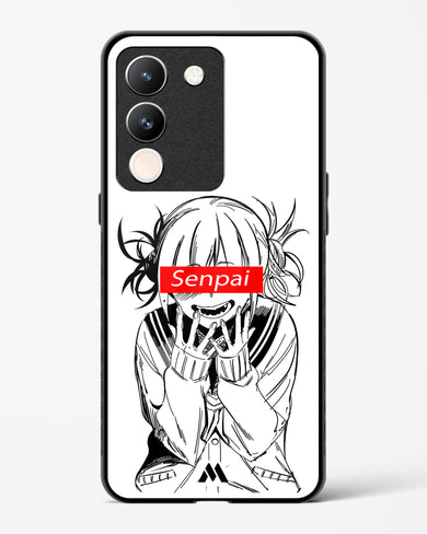 Supreme Senpai Glass Case Phone Cover (Vivo)