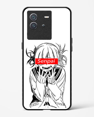 Supreme Senpai Glass Case Phone Cover-(Vivo)