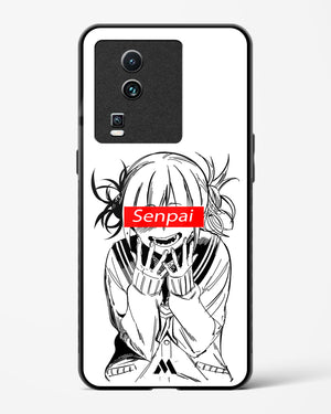 Supreme Senpai Glass Case Phone Cover (Vivo)