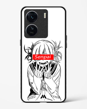 Supreme Senpai Glass Case Phone Cover-(Vivo)