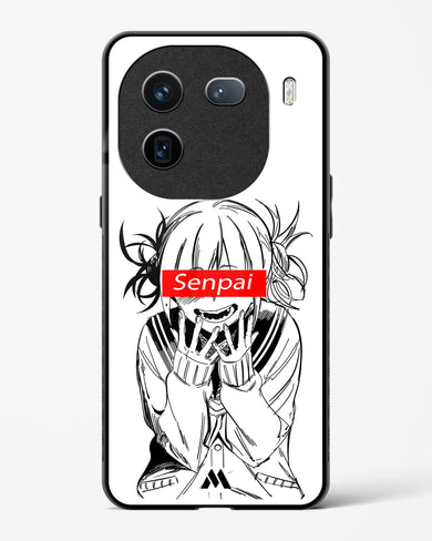 Supreme Senpai Glass Case Phone Cover-(Vivo)