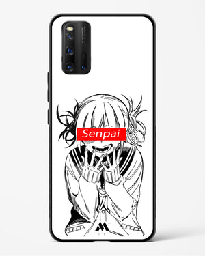 Supreme Senpai Glass Case Phone Cover (Vivo)