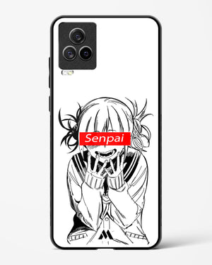 Supreme Senpai Glass Case Phone Cover-(Vivo)