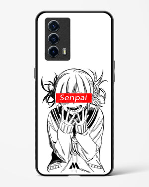 Supreme Senpai Glass Case Phone Cover-(Vivo)