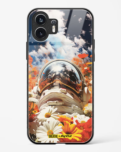 Astral Windflowers [BREATHE] Glass Case Phone Cover (Nothing)