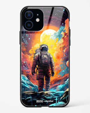 Technicolor Space Adventure [BREATHE] Glass Case Phone Cover (Apple)
