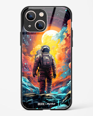 Technicolor Space Adventure [BREATHE] Glass Case Phone Cover (Apple)