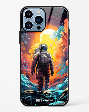 Technicolor Space Adventure [BREATHE] Glass Case Phone Cover (Apple)