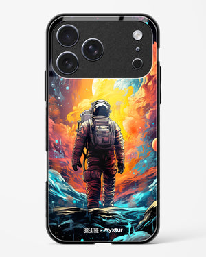 Technicolor Space Adventure [BREATHE] Glass Case Phone Cover (Apple)