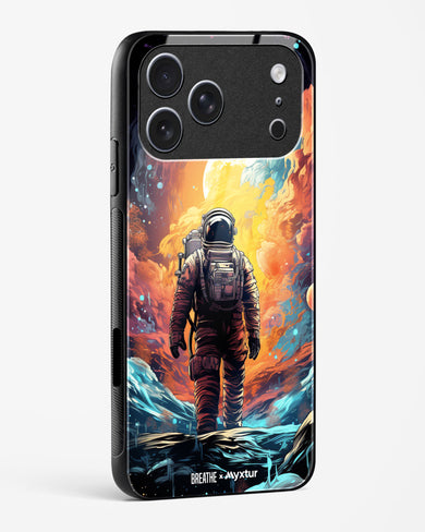 Technicolor Space Adventure [BREATHE] Glass Case Phone Cover (Apple)