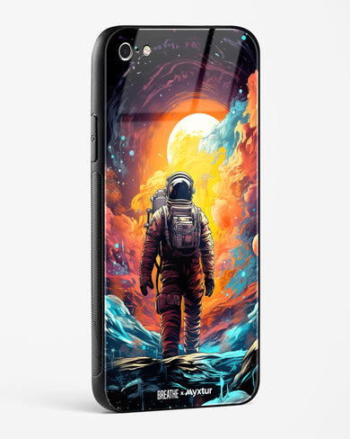 Technicolor Space Adventure [BREATHE] Glass Case Phone Cover (Apple)