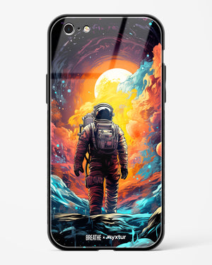 Technicolor Space Adventure [BREATHE] Glass Case Phone Cover (Apple)
