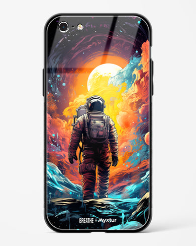 Technicolor Space Adventure [BREATHE] Glass Case Phone Cover (Apple)