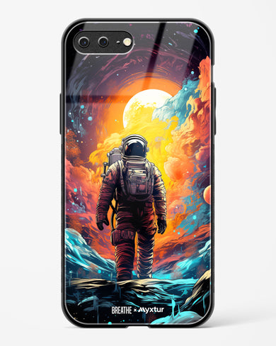 Technicolor Space Adventure [BREATHE] Glass Case Phone Cover (Apple)
