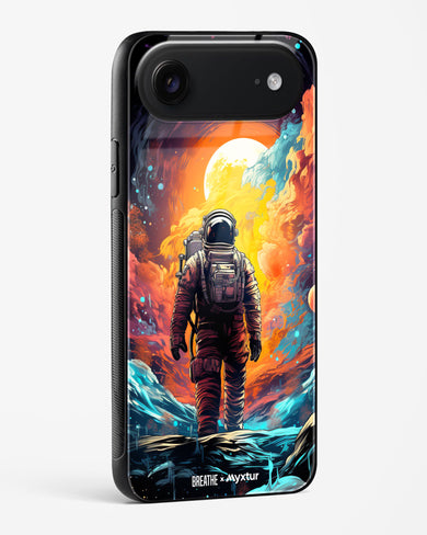 Technicolor Space Adventure [BREATHE] Glass Case Phone Cover (Apple)