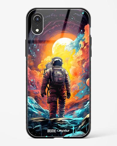 Technicolor Space Adventure [BREATHE] Glass Case Phone Cover (Apple)