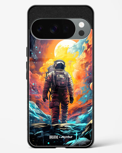 Technicolor Space Adventure [BREATHE] Glass Case Phone Cover (Google)