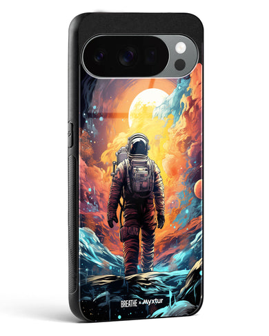 Technicolor Space Adventure [BREATHE] Glass Case Phone Cover (Google)