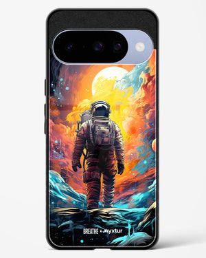 Technicolor Space Adventure [BREATHE] Glass Case Phone Cover (Google)