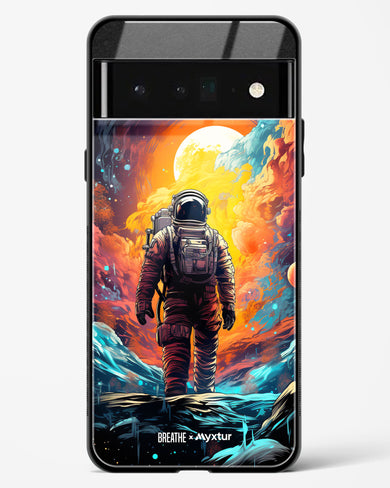 Technicolor Space Adventure [BREATHE] Glass Case Phone Cover (Google)