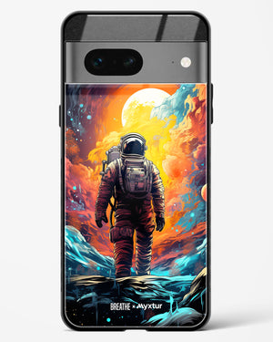 Technicolor Space Adventure [BREATHE] Glass Case Phone Cover (Google)