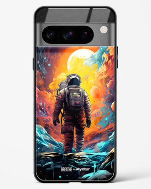 Technicolor Space Adventure [BREATHE] Glass Case Phone Cover (Google)