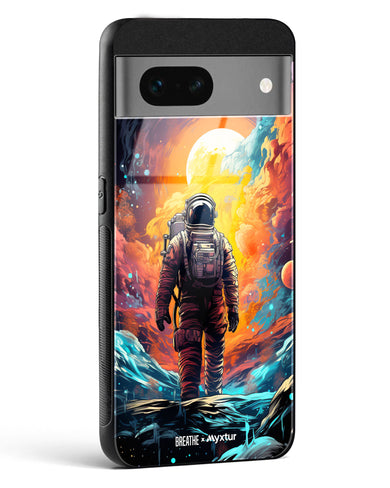 Technicolor Space Adventure [BREATHE] Glass Case Phone Cover (Google)
