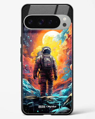 Technicolor Space Adventure [BREATHE] Glass Case Phone Cover (Google)