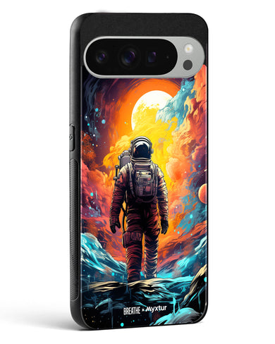 Technicolor Space Adventure [BREATHE] Glass Case Phone Cover (Google)