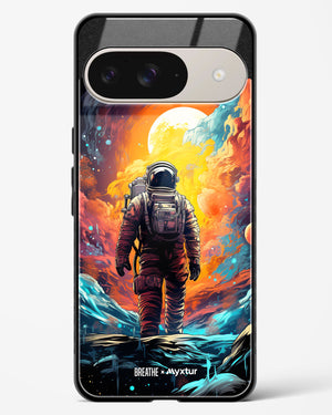 Technicolor Space Adventure [BREATHE] Glass Case Phone Cover (Google)