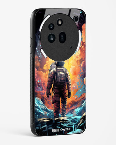 Technicolor Space Adventure [BREATHE] Glass Case Phone Cover (Nothing)