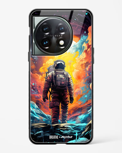 Technicolor Space Adventure [BREATHE] Glass Case Phone Cover (OnePlus)