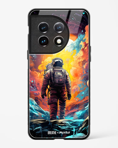 Technicolor Space Adventure [BREATHE] Glass Case Phone Cover (OnePlus)
