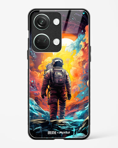 Technicolor Space Adventure [BREATHE] Glass Case Phone Cover (OnePlus)