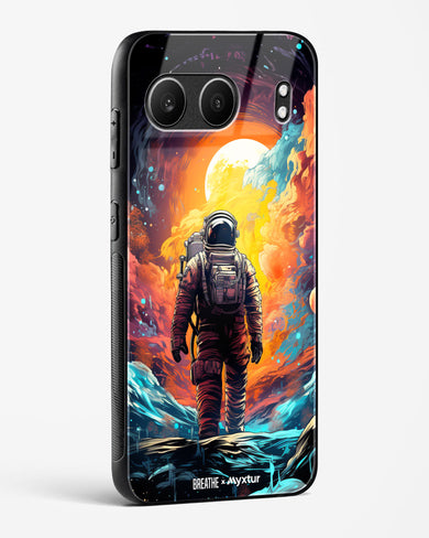 Technicolor Space Adventure [BREATHE] Glass Case Phone Cover (OnePlus)
