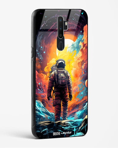 Technicolor Space Adventure [BREATHE] Glass Case Phone Cover (Oppo)
