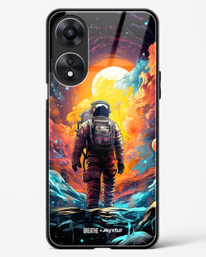 Technicolor Space Adventure [BREATHE] Glass Case Phone Cover (Oppo)