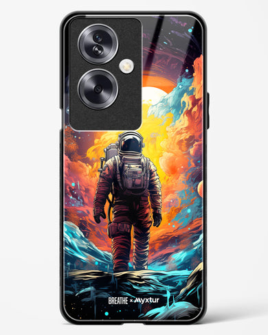 Technicolor Space Adventure [BREATHE] Glass Case Phone Cover (Oppo)