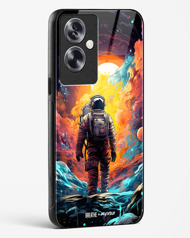 Technicolor Space Adventure [BREATHE] Glass Case Phone Cover (Oppo)