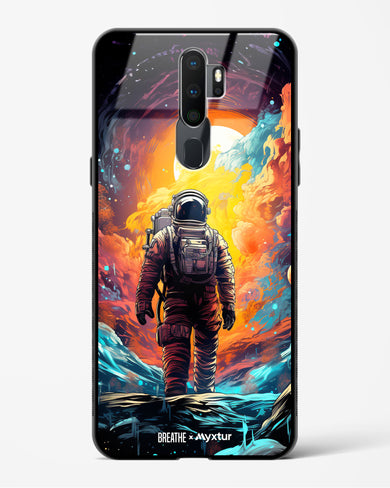 Technicolor Space Adventure [BREATHE] Glass Case Phone Cover (Oppo)