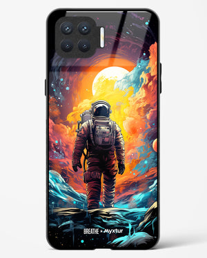 Technicolor Space Adventure [BREATHE] Glass Case Phone Cover (Oppo)