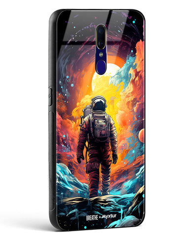 Technicolor Space Adventure [BREATHE] Glass Case Phone Cover (Oppo)