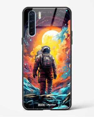 Technicolor Space Adventure [BREATHE] Glass Case Phone Cover (Oppo)