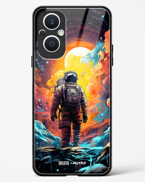 Technicolor Space Adventure [BREATHE] Glass Case Phone Cover (Oppo)