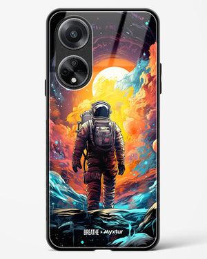 Technicolor Space Adventure [BREATHE] Glass Case Phone Cover (Oppo)