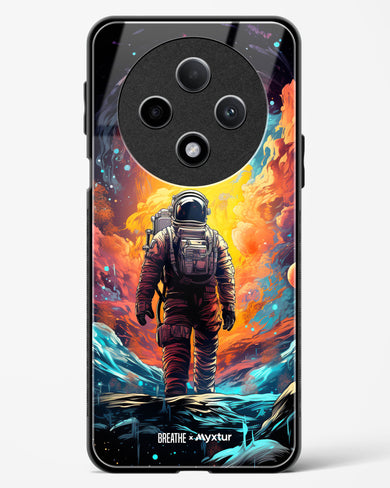 Technicolor Space Adventure [BREATHE] Glass Case Phone Cover (Oppo)