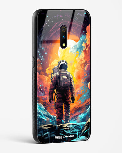 Technicolor Space Adventure [BREATHE] Glass Case Phone Cover (Oppo)