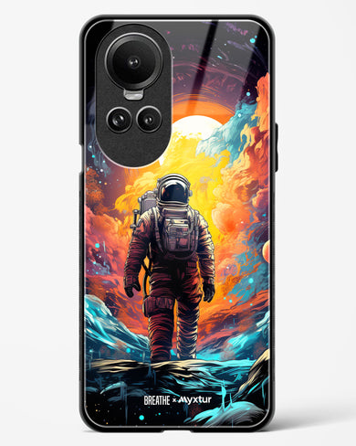 Technicolor Space Adventure [BREATHE] Glass Case Phone Cover (Oppo)