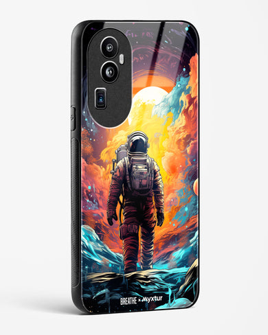 Technicolor Space Adventure [BREATHE] Glass Case Phone Cover (Oppo)
