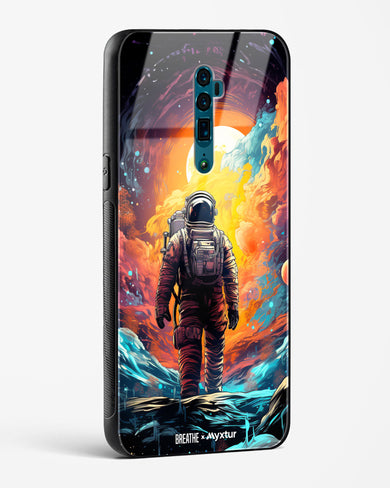 Technicolor Space Adventure [BREATHE] Glass Case Phone Cover (Oppo)